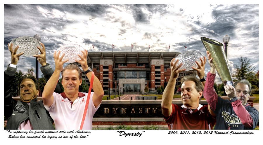"Dynasty" Saban mini print by Riggins