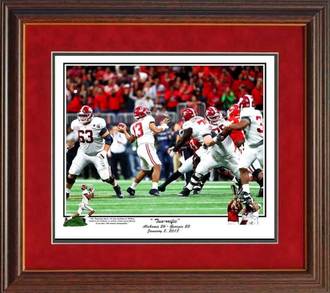 TUA-RRIFIC 17TH NATIONAL CHAMPIONSHIP FRAMED PRINT TUA