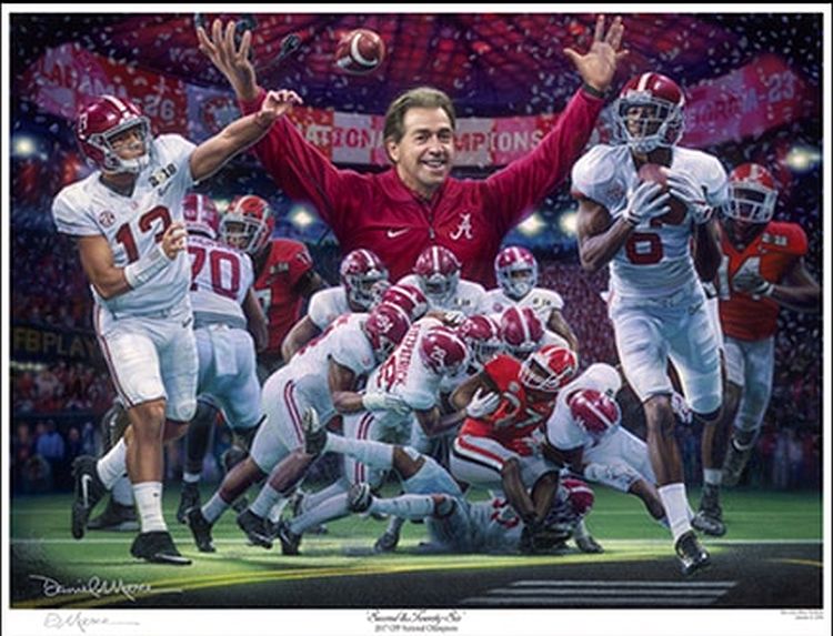 DANIEL MOORE Second & 26 mini print