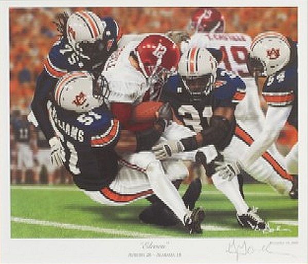 Eleven "Honk if you sacked Brodie" print by Gamble