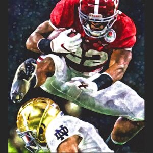 Just Hurdle It Najee Harris print