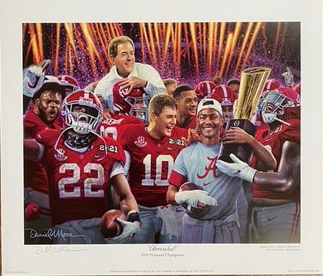 Unrivaled!! Daniel Moore mini print