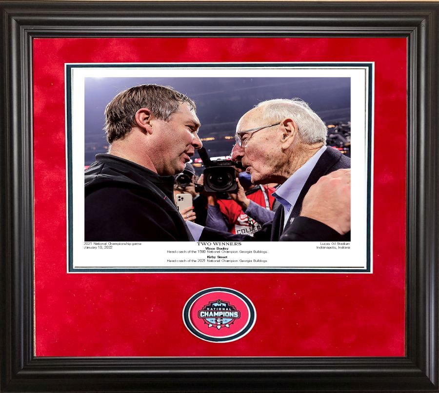 Two Winners Framed print and seal