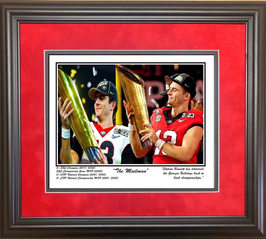 The Mailman Stetson Bennett framed print