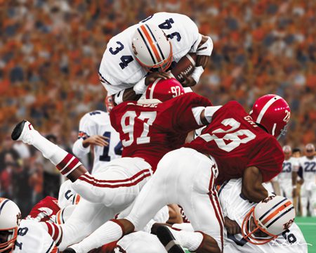 “Bo Over the Top” Auburn Classic Series by Gamble Large