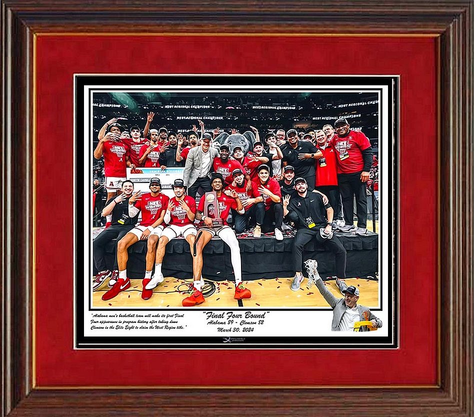 Final Four Bound framed print
