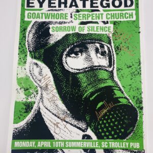 Eyehategod Autographed Summerville, SC