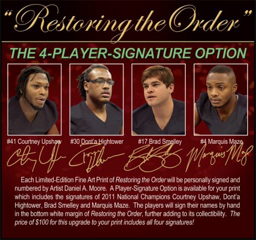 "Restoring the Order" 4 Player Signature Upgrade