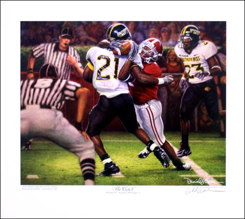 "The Catch" Daniel Moore Mini Print