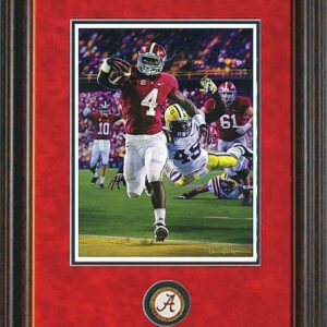 Death Valley Drive Daniel Moore Framed Alabama Football Prints