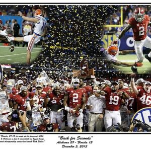 Back For Seconds 2015 SEC Championship game print by Riggins