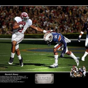Iron Bowl Beast Derrick Henry print by Pitts