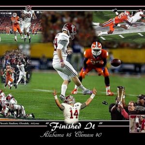 "Finished It"  2015 National Championship print by Pitts