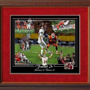 "Finished It" 2015 National Championship framed Pitts print
