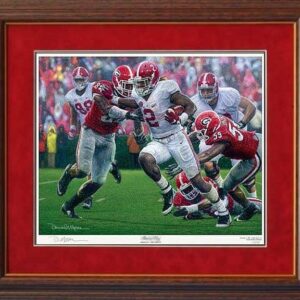 The Washout Daniel Moore Derrick Henry framed mini print