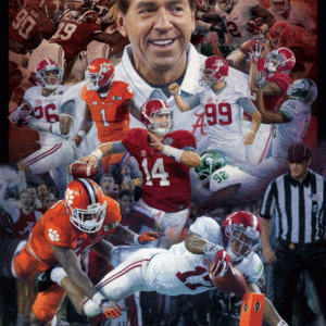 Sweet 16 Daniel Moore Alabama 2015 National Championship Season Print