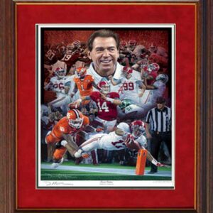 Daniel Moore "Sweet 16" Championship Season Mini Print Framed