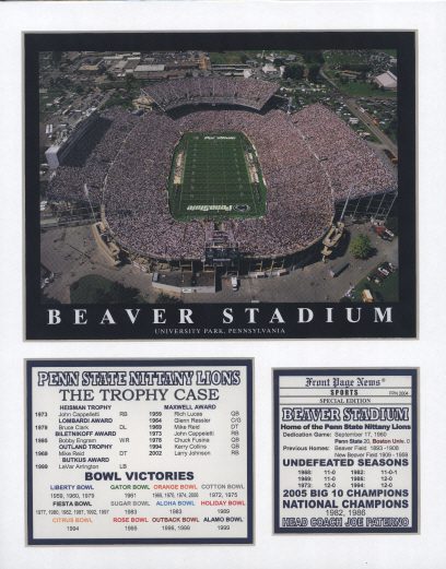 Deal Of The Day - Penn State Nittany Lions Beaver Stadium and News - $8.99
