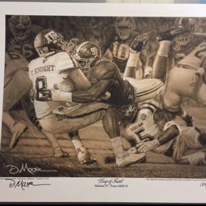 Leap of Faith Daniel Moore Pencil Sketch Jonathon Allen print