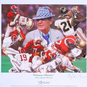 Bama's Greatest Moments Gamble print