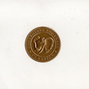 Alabama Elephant Embossed Gold Seal and Marker