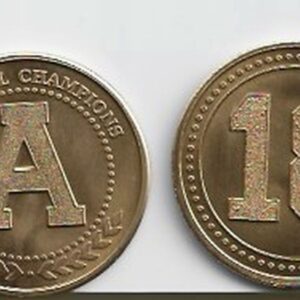 2020 CFP NATIONAL CHAMPIONSHIP BRONZE 18 A COIN POKER GUARD