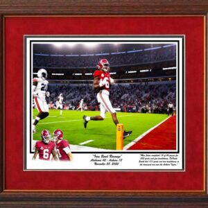 Iron Bowl Revenge framed print by Riggins