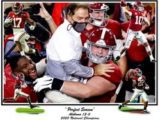Perfect Season Riggins 2020 Championship print