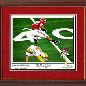 Up, Up and Away Najee Hurdle Framed print by Riggins