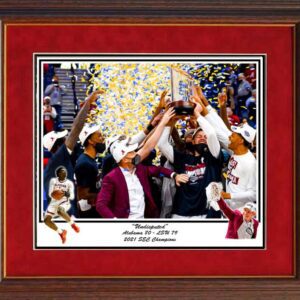 Undisputed SEC Champs Basketball print Framed