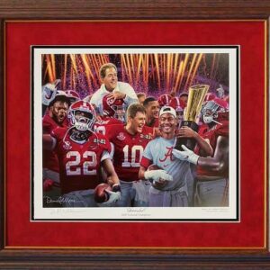 Unrivaled!! Daniel Moore mini print FRAMED