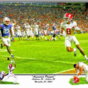 Answered Prayers Iron Bowl 2021 print by Riggins