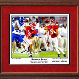 Heisman to Heisman Framed print