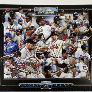 Braves Legends mini print by Tinney