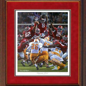 "Maximum Block" Mini Print Matted and Framed