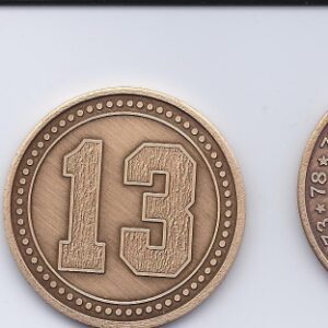 2009 BCS NATIONAL CHAMPIONSHIP BRONZE 13 A COIN POKER GUARD