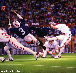 "The Kick" Daniel Moore Mini Print