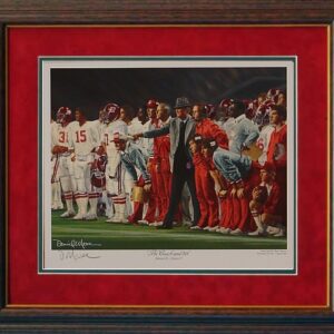 "Coach and 315" mini print framed