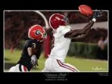 "Crimson Pride" Julio Jones Greg Gamble Print