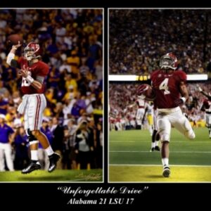 "Unforgettable Drive" TJ Yeldon print